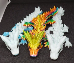 Crystal baby dragon
